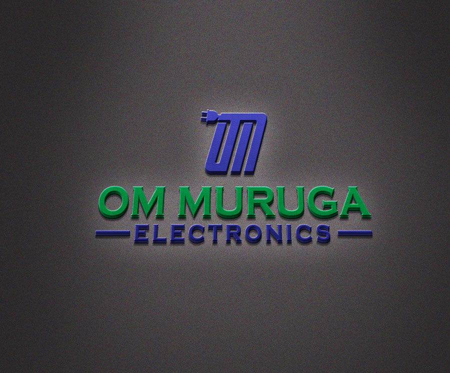 om-muruga-electronics-logo-design-2