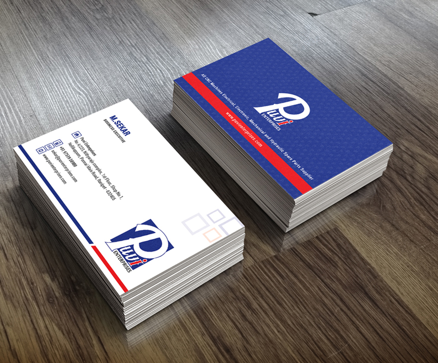 puvi-enterprises-business-card-design