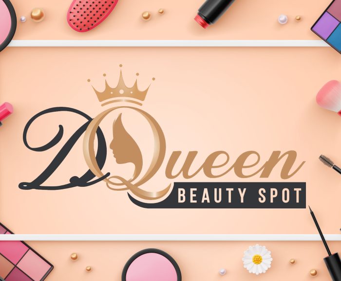 d queen logo mockup 2